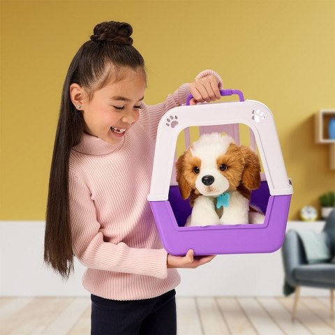 Maskotka interaktywna little live pets - piesek z transporterem Maskotka interaktywna little live pets - piesek z transporterem