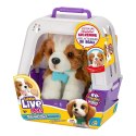 Maskotka interaktywna little live pets - piesek z transporterem