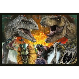 Puzzle 2x200 elementów prehistoryczny świat park jurajski