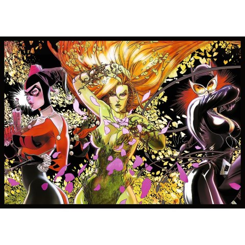Puzzle 4x250 elementów batman w akcji Puzzle 4x250 elementów batman w akcji
