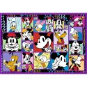 Puzzle 4x250 elementów myszka miki
