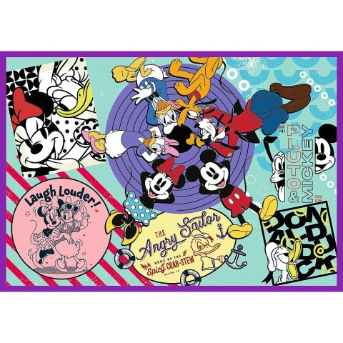 Puzzle 4x250 elementów myszka miki Puzzle 4x250 elementów myszka miki
