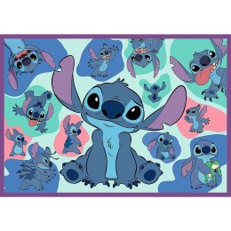 Puzzle 4x250 elementów niezwykły stitch