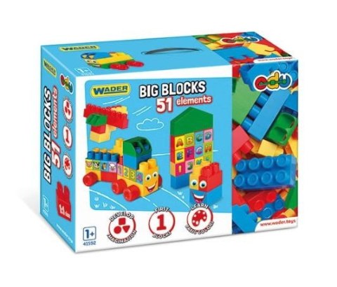 Klocki 51 elementów big blocks