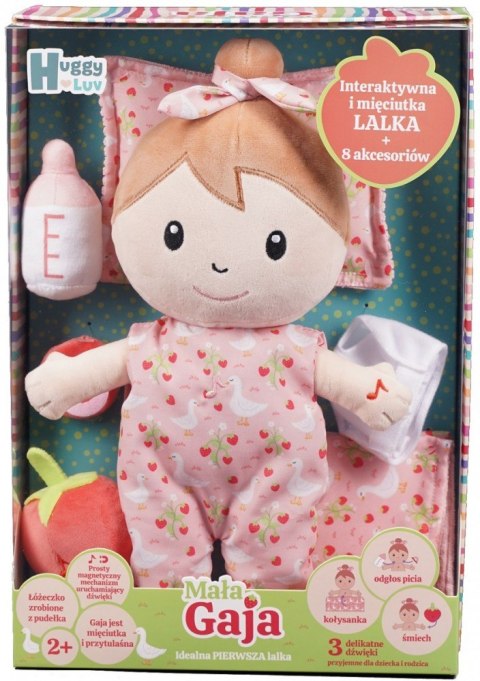 Lalka interaktywna huggy luv gaia + akcesoria Lalka interaktywna huggy luv gaia + akcesoria