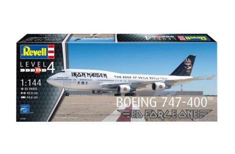 Model plastikowy boeing 747-400 ed forceone 1/144 Model plastikowy boeing 747-400 ed forceone 1/144