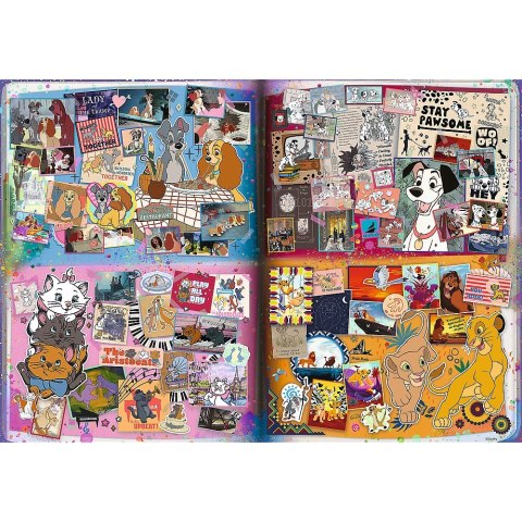 Puzzle 6000 elementów disney magical book of fairytales Puzzle 6000 elementów disney magical book of fairytales