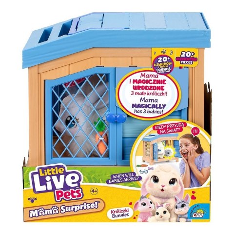 Zestaw little live pets mama surprise króliki Zestaw little live pets mama surprise króliki