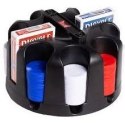 Zestaw poker revolving poker chip rack (200)
