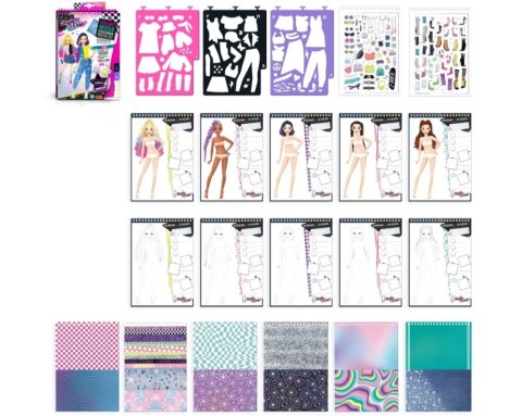 Zestaw projekt moda - szkicownik Zestaw projekt moda - szkicownik