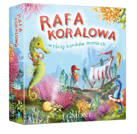 Gra rafa koralowa. wyścig koników morskich Gra rafa koralowa. wyścig koników morskich