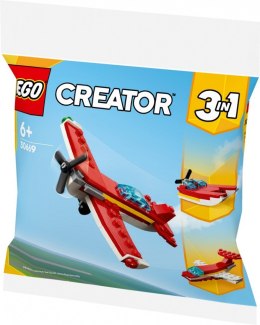Klocki creator 30669 kultowy czerwony samolot
