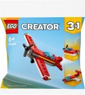 Klocki creator 30669 kultowy czerwony samolot