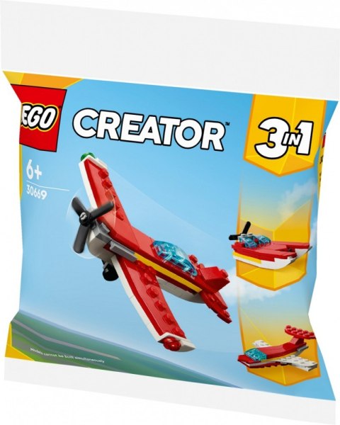 Klocki creator 30669 kultowy czerwony samolot Klocki creator 30669 kultowy czerwony samolot