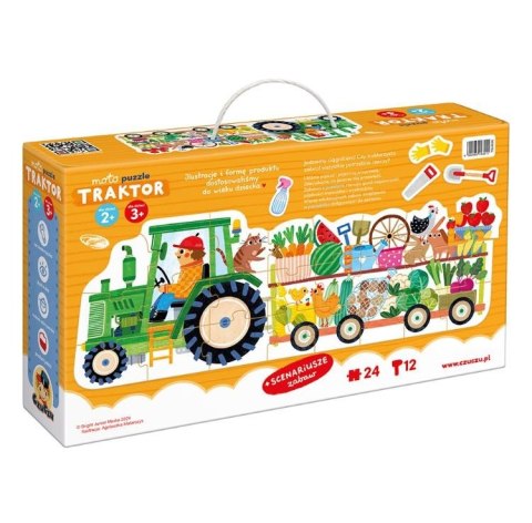 Moto puzzle - traktor Moto puzzle - traktor