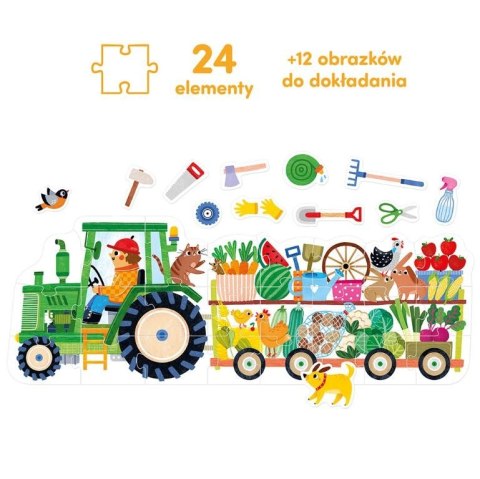 Moto puzzle - traktor Moto puzzle - traktor