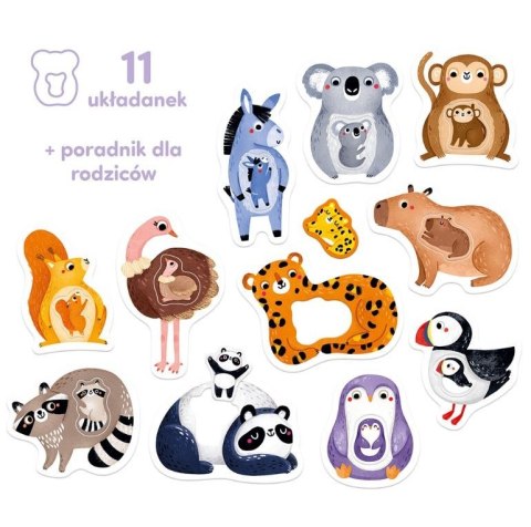 Pierwsze puzzle - mama i ja Pierwsze puzzle - mama i ja