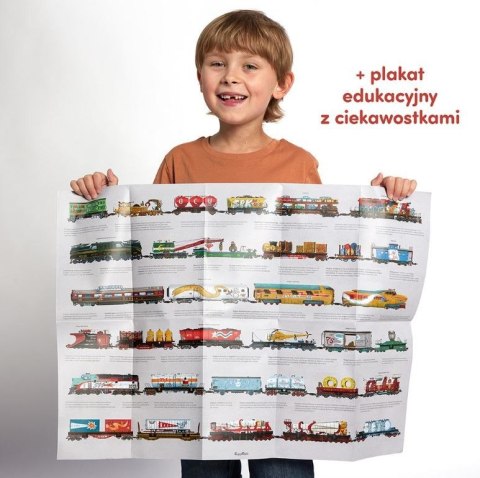 Puzzle dwustronne - pociągi Puzzle dwustronne - pociągi