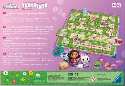 Gra labirynt junior koci domek gabi Gra labirynt junior koci domek gabi