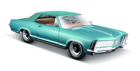 Model kompozytowy buick riviera 1965 niebieski 1/24 Model kompozytowy buick riviera 1965 niebieski 1/24