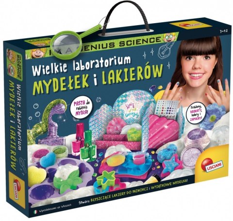 Zestaw naukowy im a genius - wiekie laboratorium mydełek Zestaw naukowy im a genius - wiekie laboratorium mydełek