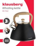CZAJNIK STALOWY LAKIEROWANY MAT 3.0L KLAUSBERG KB-7262 CZAJNIK STALOWY LAKIEROWANY MAT 3.0L KLAUSBERG KB-7262