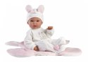 Lalka winylowa bobas 35 cm bimba z różową podusią