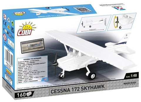 Cobi klocki cessna 172 skyhawk 160 klocków biała Cobi klocki cessna 172 skyhawk 160 klocków biała