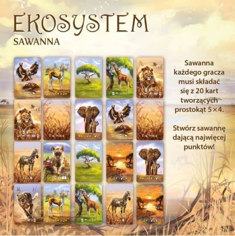 Gra ekosystem 3 - sawanna Gra ekosystem 3 - sawanna