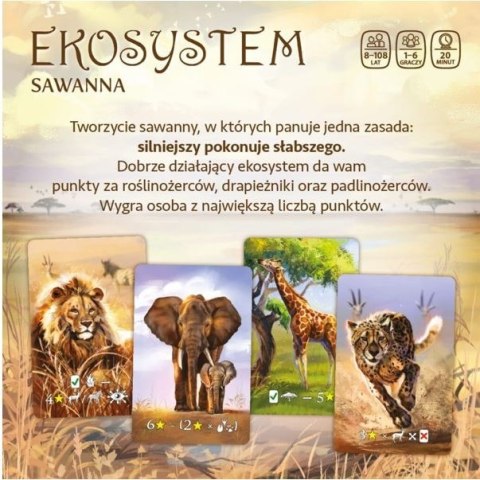 Gra ekosystem 3 - sawanna Gra ekosystem 3 - sawanna