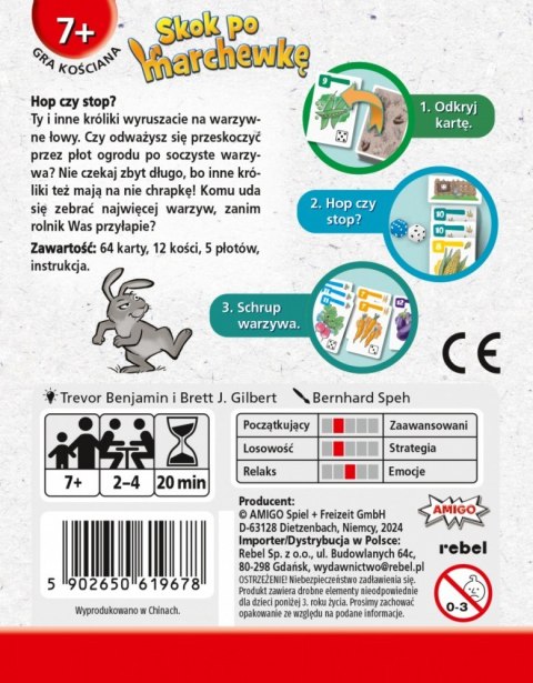 Gra skok po marchewkę Gra skok po marchewkę