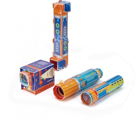 Puzzle 3d zestaw z kolorami i światłem Puzzle 3d zestaw z kolorami i światłem