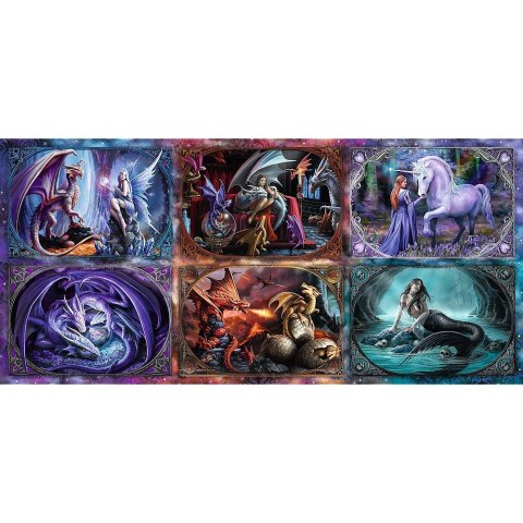 Puzzle 9000 elementów fantasy creatures anne stokes Puzzle 9000 elementów fantasy creatures anne stokes