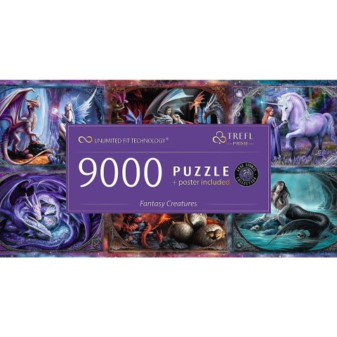 Puzzle 9000 elementów fantasy creatures anne stokes Puzzle 9000 elementów fantasy creatures anne stokes
