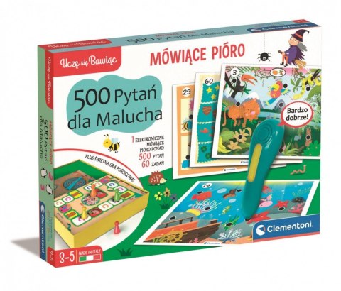 Gra mówiące pióro 500 pytań dla malucha Gra mówiące pióro 500 pytań dla malucha