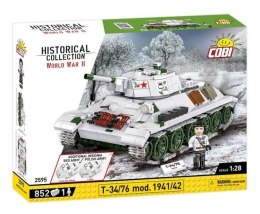 Klocki czołg t34-76 model 1941-42 852 elementów