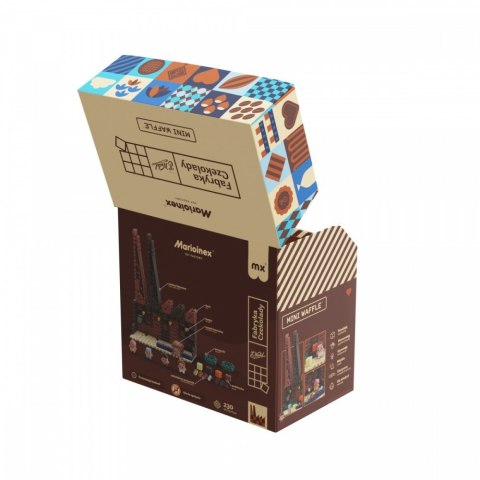 Klocki mini waffle - wadel fabryka czekolady 230 elementów Klocki mini waffle - wadel fabryka czekolady 230 elementów