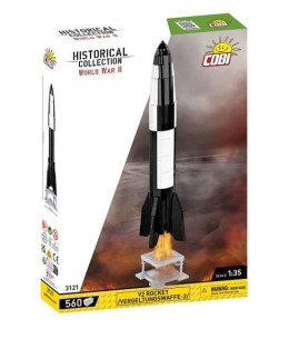 Klocki rakieta v2 560 elementów