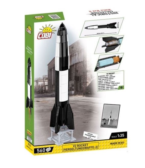 Klocki rakieta v2 560 elementów Klocki rakieta v2 560 elementów