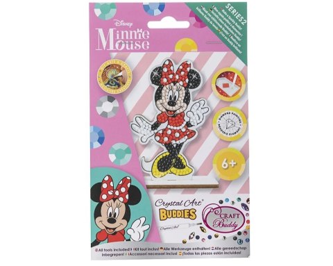 Mozaika diamentowa crystal art buddies figurka 2d minnie Mozaika diamentowa crystal art buddies figurka 2d minnie