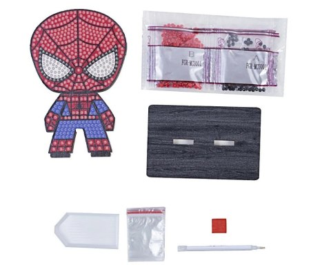 Mozaika diamentowa crystal art buddies figurka 2d spider man Mozaika diamentowa crystal art buddies figurka 2d spider man