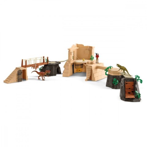 Zestaw figurek podbój świątyni dinozaurów Zestaw figurek podbój świątyni dinozaurów