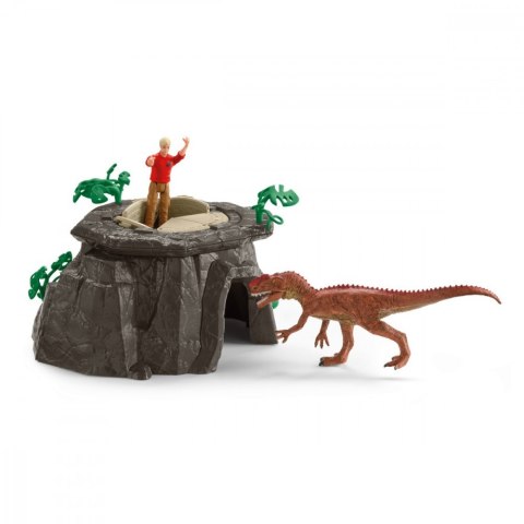 Zestaw figurek podbój świątyni dinozaurów Zestaw figurek podbój świątyni dinozaurów