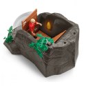 Zestaw figurek podbój świątyni dinozaurów