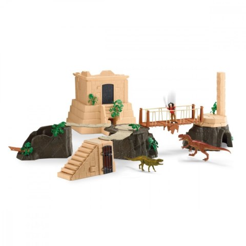 Zestaw figurek podbój świątyni dinozaurów Zestaw figurek podbój świątyni dinozaurów