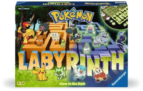 Gra labyrinth pokemon Świecący w ciemności Gra labyrinth pokemon Świecący w ciemności