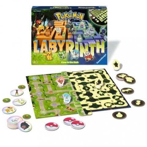 Gra labyrinth pokemon Świecący w ciemności Gra labyrinth pokemon Świecący w ciemności