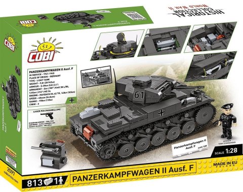 Klocki czołg panzerkampfwagen ii 813 klocków Klocki czołg panzerkampfwagen ii 813 klocków