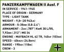 Klocki czołg panzerkampfwagen ii 813 klocków