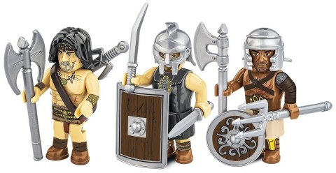Klocki imperium romanum - gladiatorzy 3 figurki Klocki imperium romanum - gladiatorzy 3 figurki